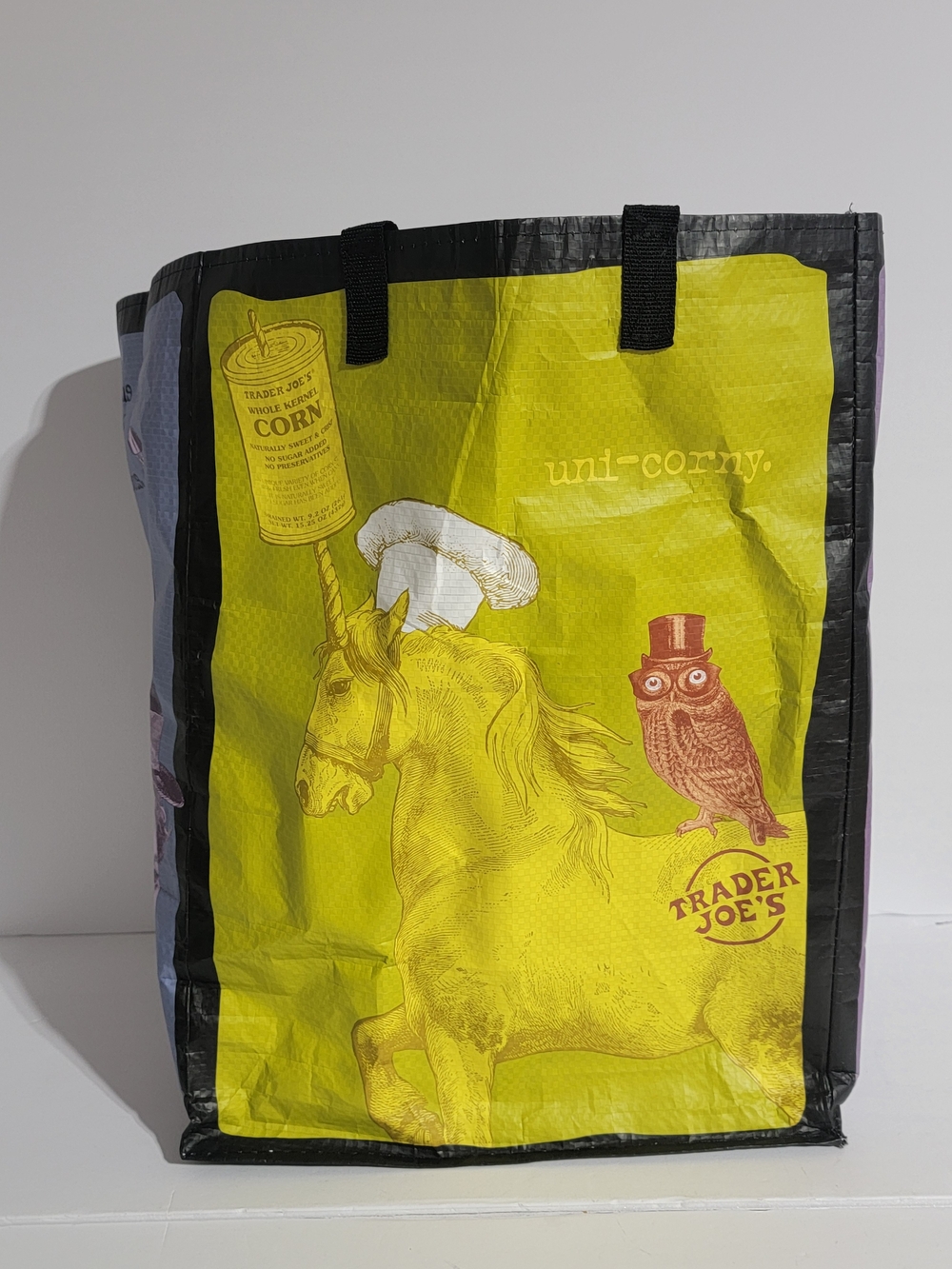 Trader Joe's reusable shopping bag tote